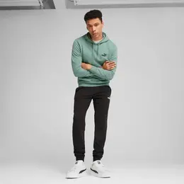 PUMA: Зелёная толстовка  Ess