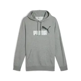 PUMA: Серая толстовка  Ess