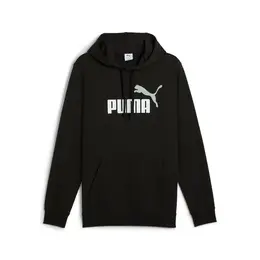 PUMA: Чёрная толстовка  Ess