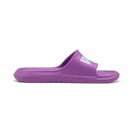 PUMA: Фиолетовые шлёпанцы 