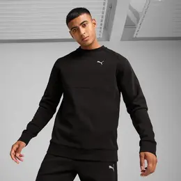 PUMA: Чёрный свитшот 