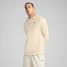 PUMA: Бежевый свитшот 