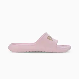 PUMA: Розовые шлёпанцы 