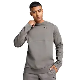 PUMA: Серый свитшот 