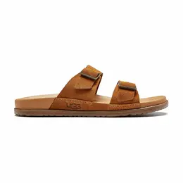 UGG: Оранжевые шлёпанцы 