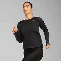 PUMA: Чёрный топ  Run
