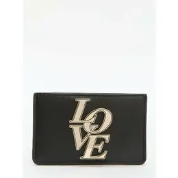 LOVE MOSCHINO: Чёрный картхолдер 