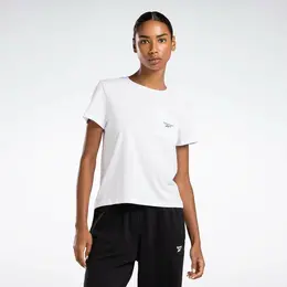Reebok: Белая футболка 