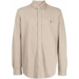 Polo Ralph Lauren: Коричневая рубашка 