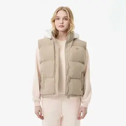 LACOSTE: Бежевый жилет 