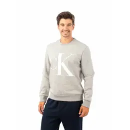 CALVIN KLEIN: Серый свитшот 