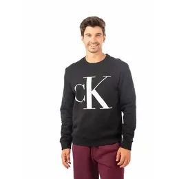 CALVIN KLEIN: Чёрный свитшот 