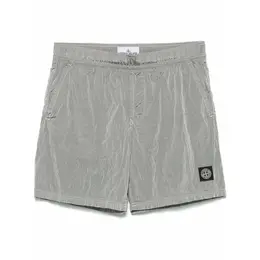 Stone Island: Серые шорты 