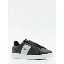 LACOSTE: Чёрные кеды 