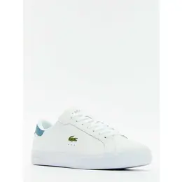 LACOSTE: Белые кеды 