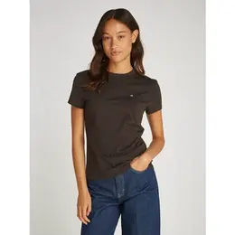 CALVIN KLEIN: Чёрная футболка 