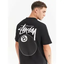 Stussy: Чёрная футболка 