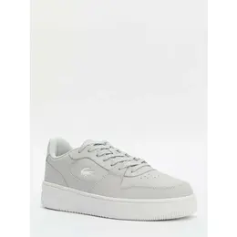 LACOSTE: Белые кеды 