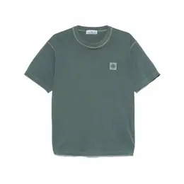 Stone Island: Хлопковая футболка 