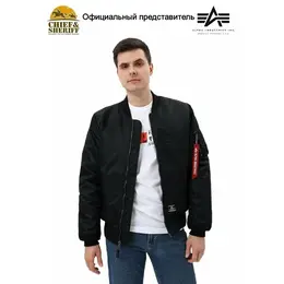 ALPHA INDUSTRIES: Чёрная куртка 