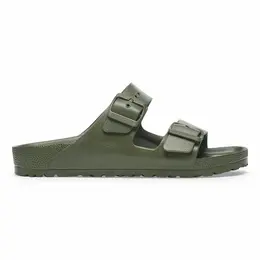 Birkenstock: Сабо  Arizona цвета хаки