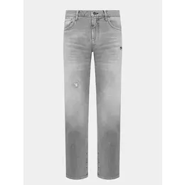 Armani Exchange: Зауженные джинсы 