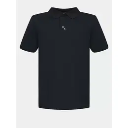 Armani Exchange: Тёмная рубашка 