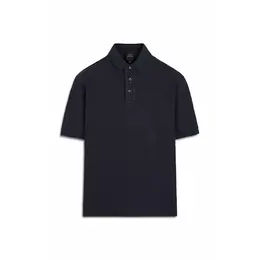 Armani Exchange: Тёмное поло 