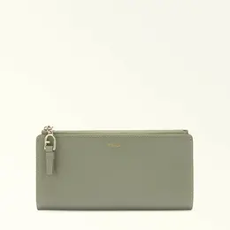 FURLA: Кошелёк цвета хаки 