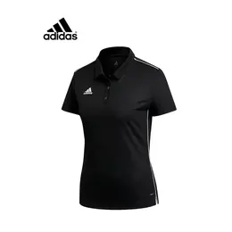adidas: Чёрное поло 
