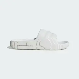 adidas: Белые шлёпанцы 