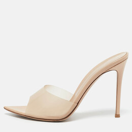 Gianvito Rossi: Прозрачные сабо  Elle