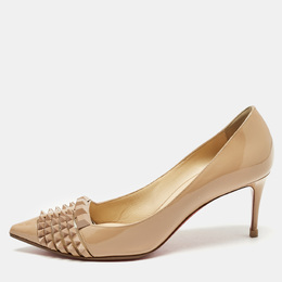 Christian Louboutin: Бежевые туфли 