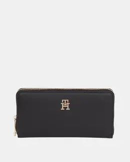 Tommy Hilfiger: Чёрный кошелёк 