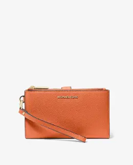 MICHAEL Michael Kors: Оранжевый кошелёк 