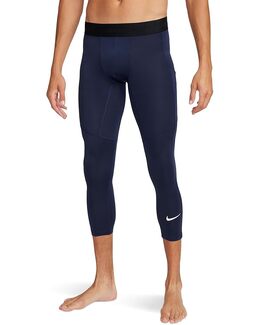 Nike: Брюки  Dri FIT длины 3/4