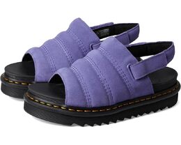 Dr. Martens: Фиолетовые сандалии 