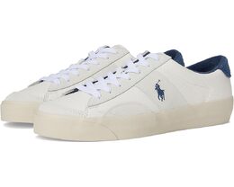 Polo Ralph Lauren: Белые кроссовки 