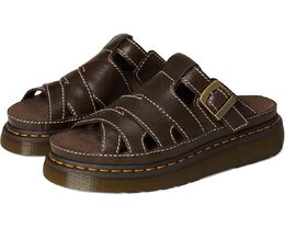 Dr. Martens: Коричневые сандалии 