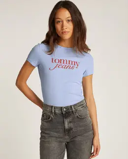 Tommy Jeans: Светлая футболка 