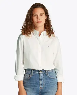 Tommy Jeans: Белая рубашка 