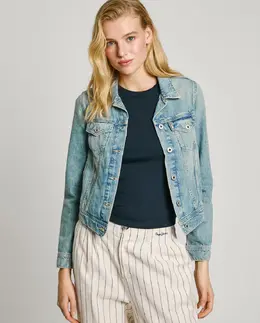 Pepe Jeans: Обтягивающая куртка 