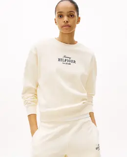 Tommy Hilfiger: Белая толстовка 