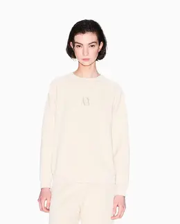 Armani Exchange: Толстовка с манжетами 