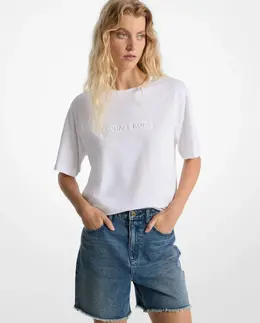MICHAEL Michael Kors: Хлопковая футболка 