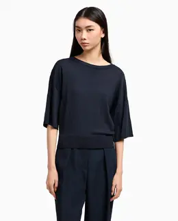 Armani Exchange: Свитер из вискозы 