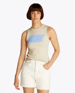 Tommy Jeans: Хлопковый топ 