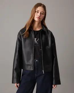 Calvin Klein Jeans: Чёрная куртка 