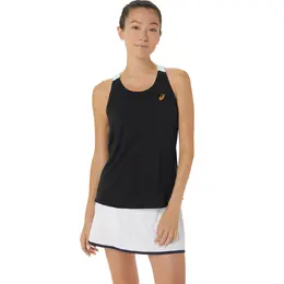 Asics: Чёрная футболка  Court