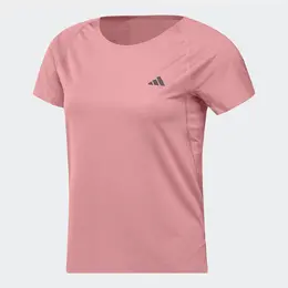Adidas: Розовая футболка  Adizero